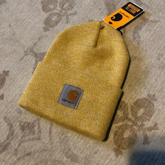 Carhartt Accessories Unisex Carhartt Yellow Beanie Osfa Poshmark